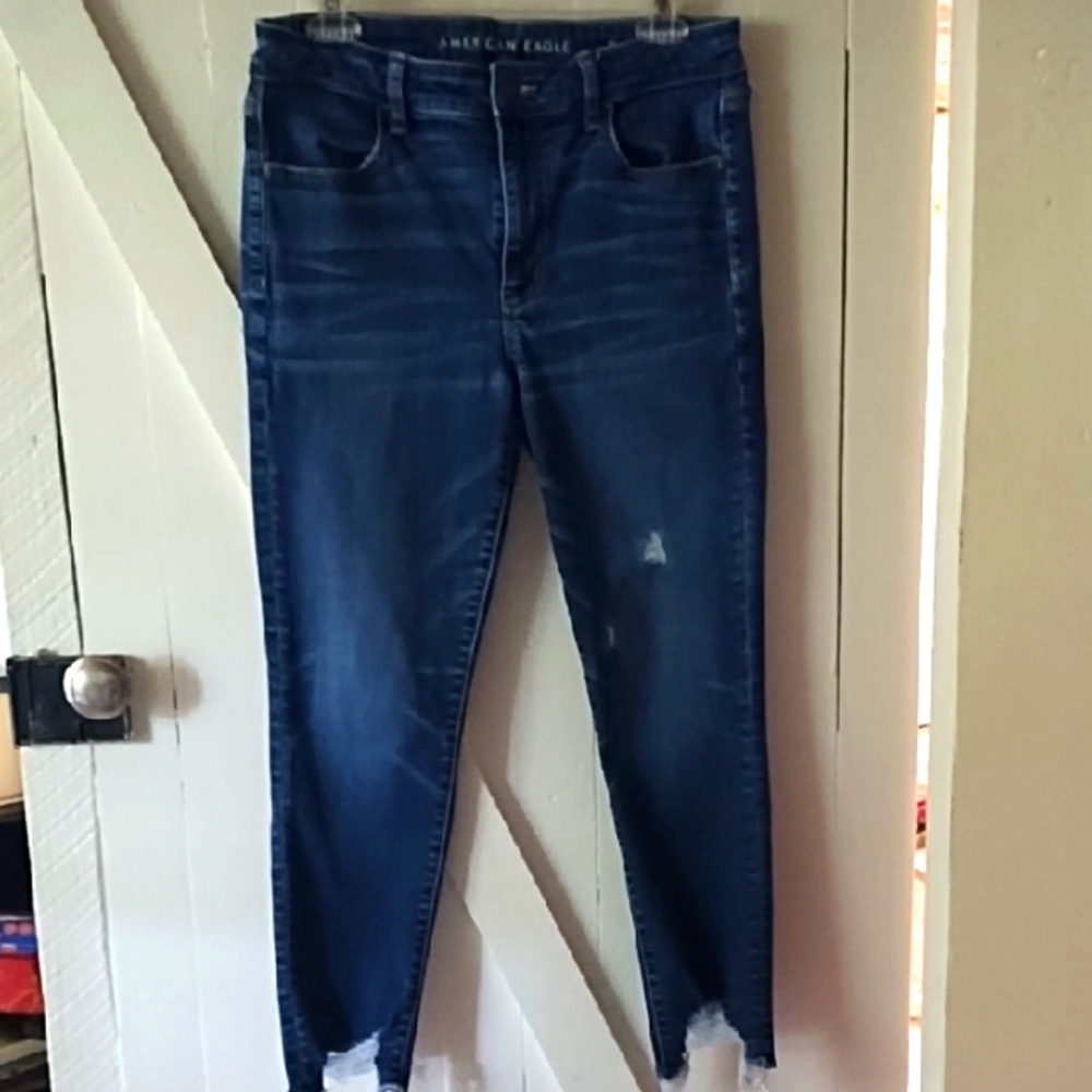American Eagle Outfitters Women's Blue Jeans